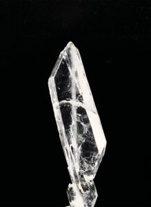 Mount Ida Arkansas Quartz crystal with internal feather-shape-like cross from Mark Loren