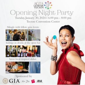 AGTA Opening Night Party at GemFair Tucson